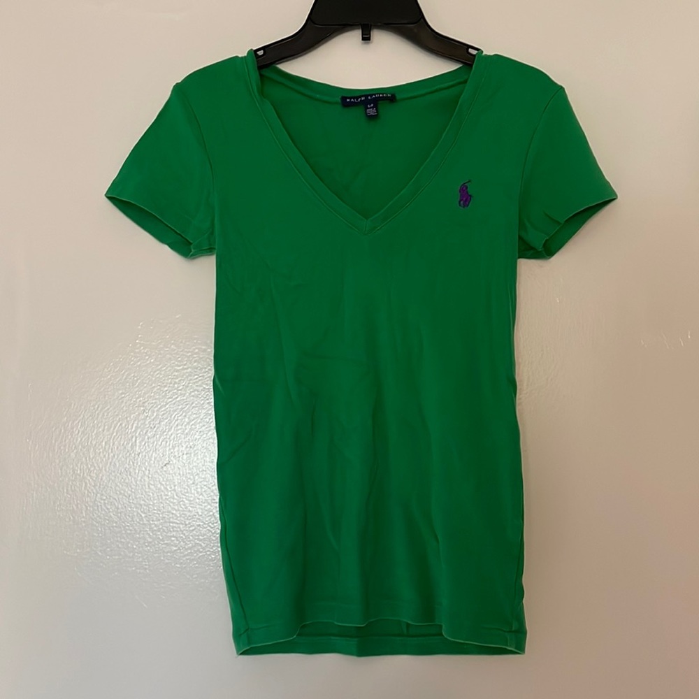 Ralph Lauren t-shirt, green, size small